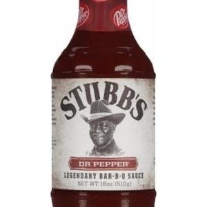 Stubb's Stubb's Dr. Pepper BBQ Sauce, 510g