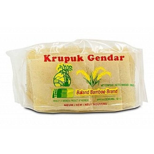 Baland Bamboo brand Baland Bamboo brand Baland Krupuk Gendar, 200g