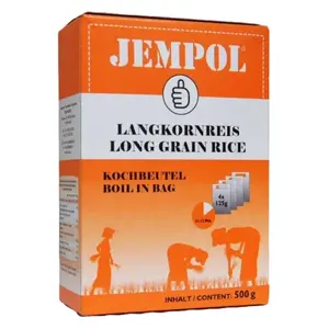 Jempol Jempol Lontong Rice Boil In Bag, 500g