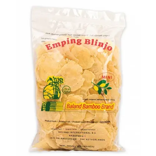 Baland Bamboo brand Baland Bamboo brand Baland Krupuk Emping, 250g