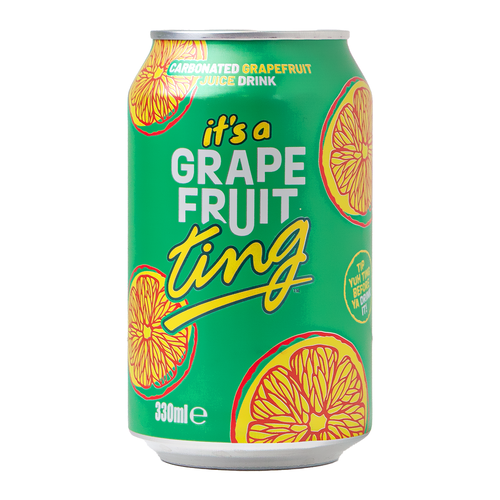 Ting Grapefruit Soda, 330ml