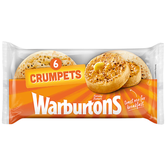 Warburtons Warburtons Crumpets 6pk