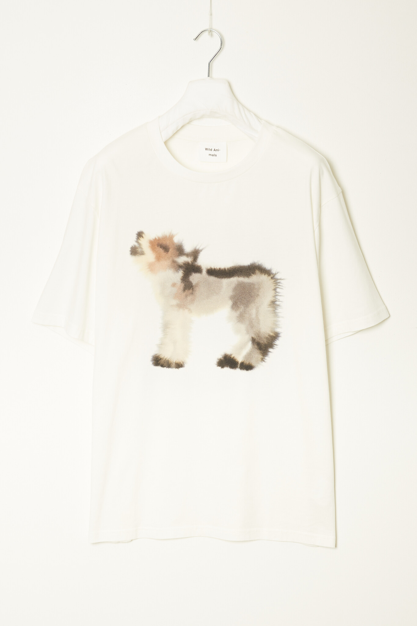 Wild animals wolf goats t-shirt - Wendela van Dijk