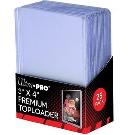 Ultra Pro Toploaders 3x4 Clear Premium (25)