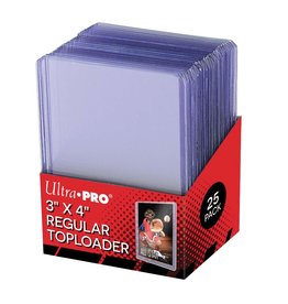 Ultra Pro Clear Regular Toploader 25ct