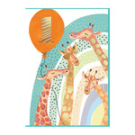 Louise Tiler 1st Birthday Giraffe Card