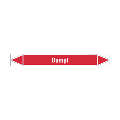 Rohrmarkierer: Dampf | Deutsch | Dampf 