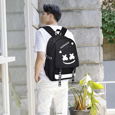 Glow In The Dark Backpack Smile - Design Backpack