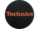 Technics Logo Red on Black Slipmats