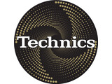 Technics Logo 'Funnel Gold' Slipmats