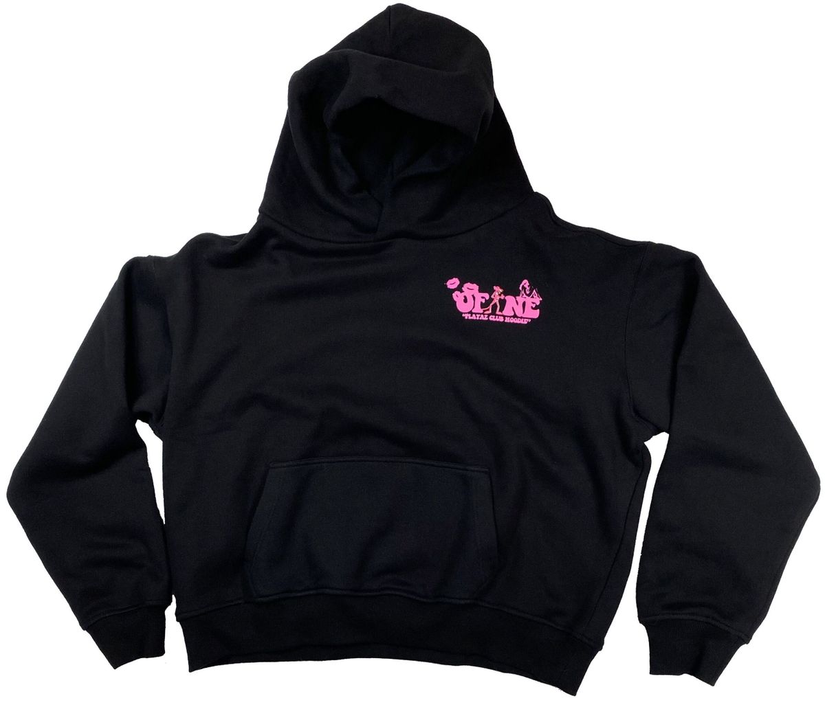 Of1Ne Playaz Club Black Hoodie | WHAT’S ON THE STAR?