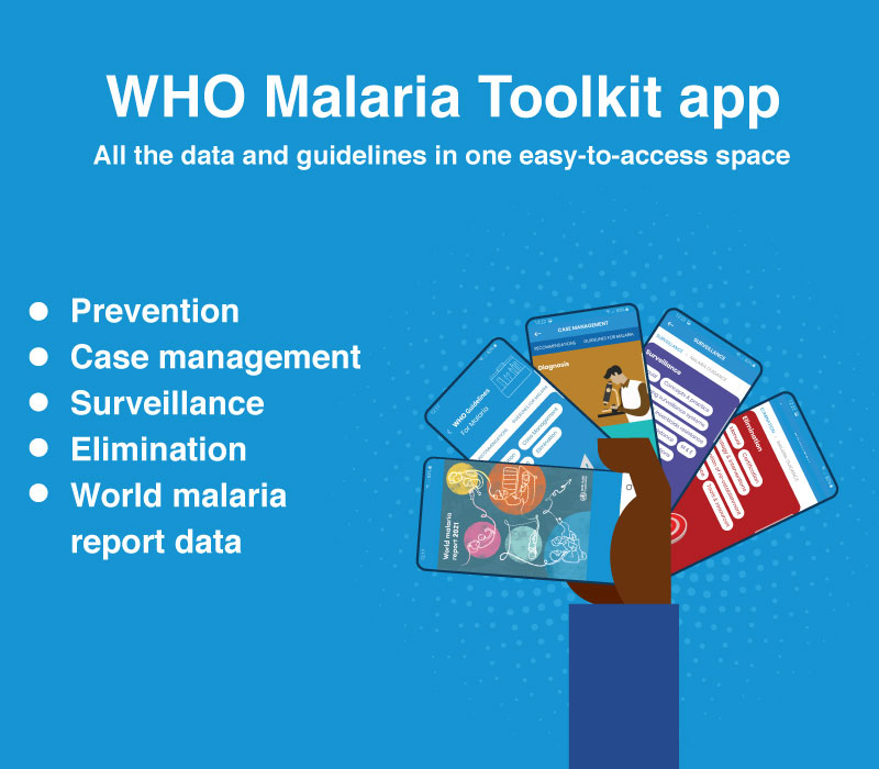 Illustration for the malaria toolkit app