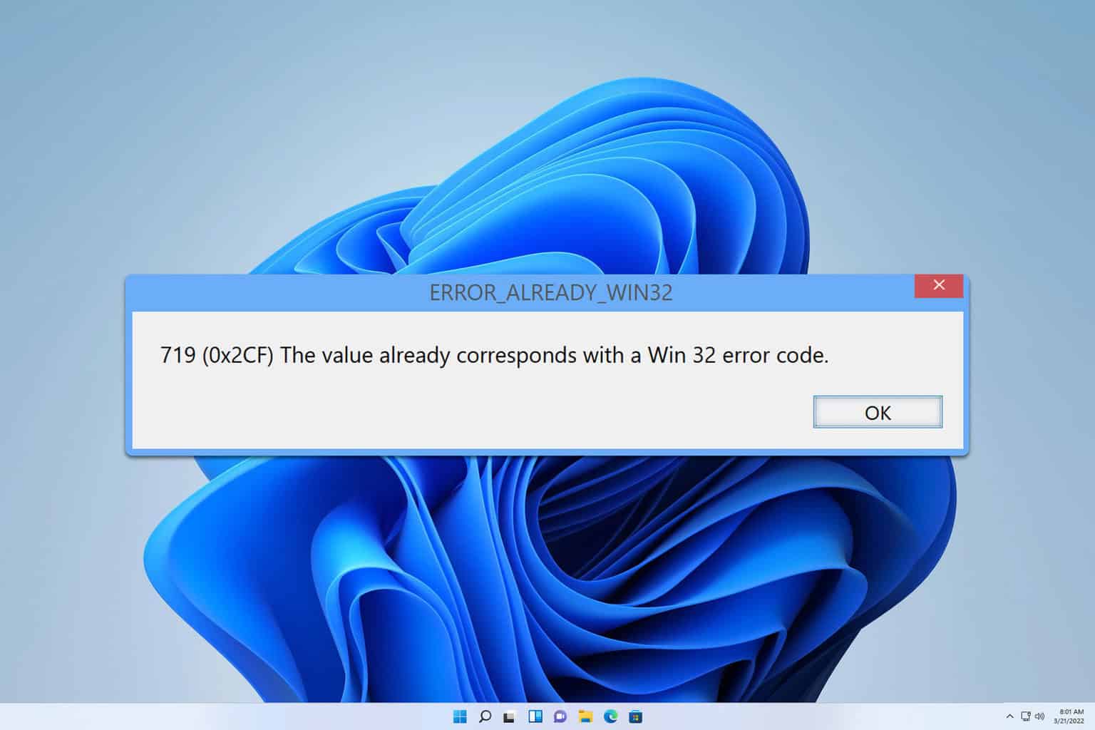 ERROR_ALREADY_WIN32