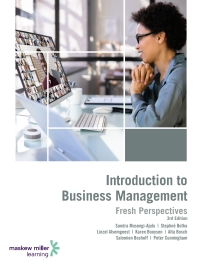 Introduction to Business Management Fresh Perspectives (E-Book)