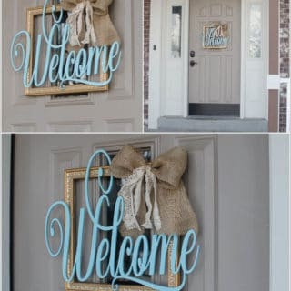 15 Creative DIY Welcome Sign Projects