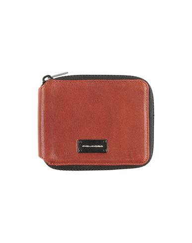 Piquadro Man Wallet Tan Size - Bovine Leather In Brown