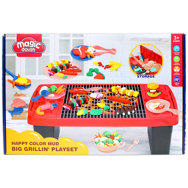 Đồ Chơi Bếp Nướng BBQ - Magic Dough 8638