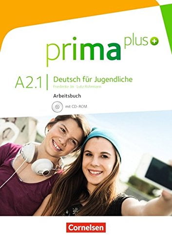 Prima plus A2: Band 1. Arbeitsbuch mit CD-ROM