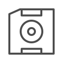 disk, floppy, floppy disk, floppy disk icon, floppy disk line icon