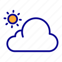 weather, sun, nature, summer, cloud, forecast, rain, sunny