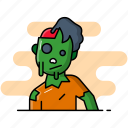 zombie, low-poly, mummy, monster, dracula, ghost, vampire