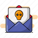 halloween mail, email, letter, message, envelope, note, information