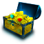 chest, coins, gold, imvu, treasure 