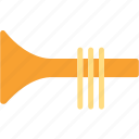 fanfare, instrument, music, trumpet