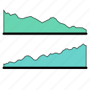 chart, finance, line, statistics, trend