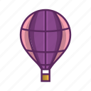 air balloon, aircraft, balloon, flight, fly, rubber, sky