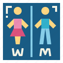 bathroom, restroom, signaling, toilet