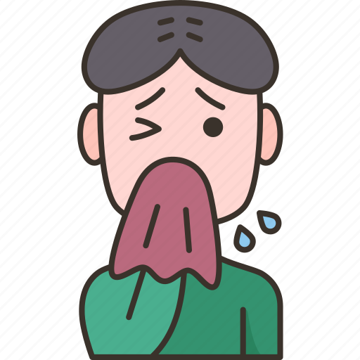 Sneeze, cough, cold, sick, symptom icon - Download on Iconfinder