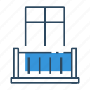 balcony, veranda, terrace