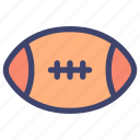 american, football, rugby, ball, sport