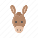 agriculture, animal, donkey, farm, horse, mammals