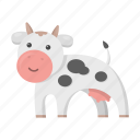 animal, cow, cute, toy