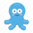 animal, cute, octopus, poulpe, toy