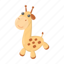 animal, cute, giraffe, toy