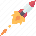 rocket, launch, spaceship, engine, boost