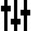 equalizer, slider, configuration, control, options, preferences, setting