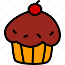 cupcake, autumn, muffin, cake, bakery, dessert, sweet