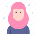 muslim, hijab, female, wearing, woman