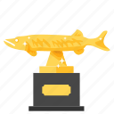 award, fishing, prize, reward, trophy, winner, achievement