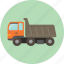 car, dump truck, toy, transportation, truck 