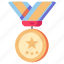 award, badge, medal, reward 