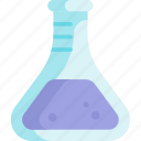 chemistry, science, flask, chemical