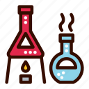 alchemy, education, glass, science