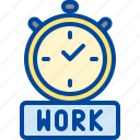 alarm, clock, job, time, work