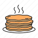 american, breakfast, food, griddle cakes, hot, hotcakes, pancake