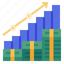 profit, chart, statistic, money, stock